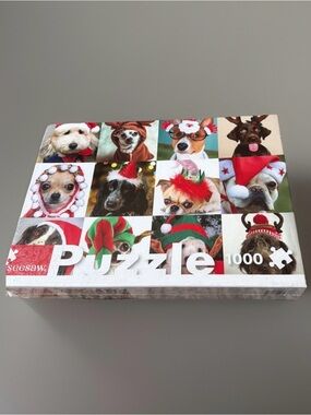 "We Wish You a Merry Christmas" 1000-piece jigsaw puzzle by Seesaw. New. Sealed